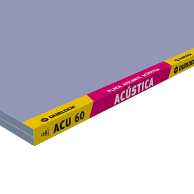 Placa de Yeso Durlock Acu60 12,5 mm x 1,20 mts x 2,40 mts
